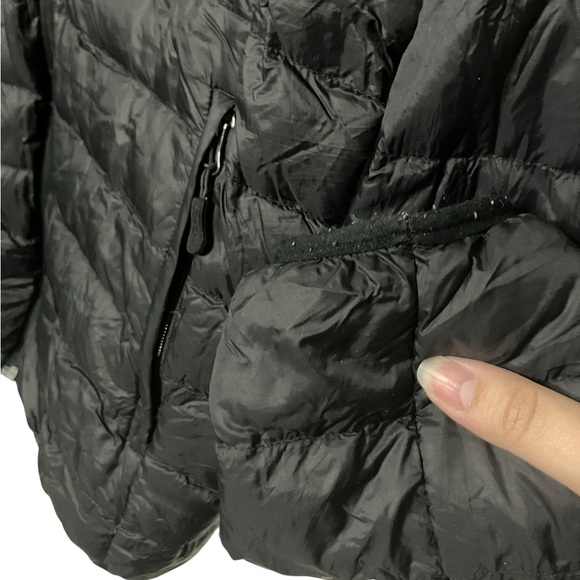 Club Room Mens’ Packable Down Puffer Jacket M Performance Full Zip Travel Black - Picture 3 of 7